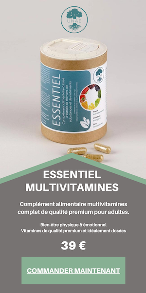 Essentiel multivitamines UNAE Nutritik Naturopathe Hossegor
