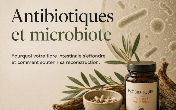 antibiotiques et microbiote