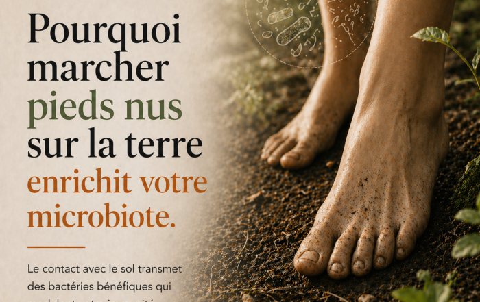 Marcher pieds nus