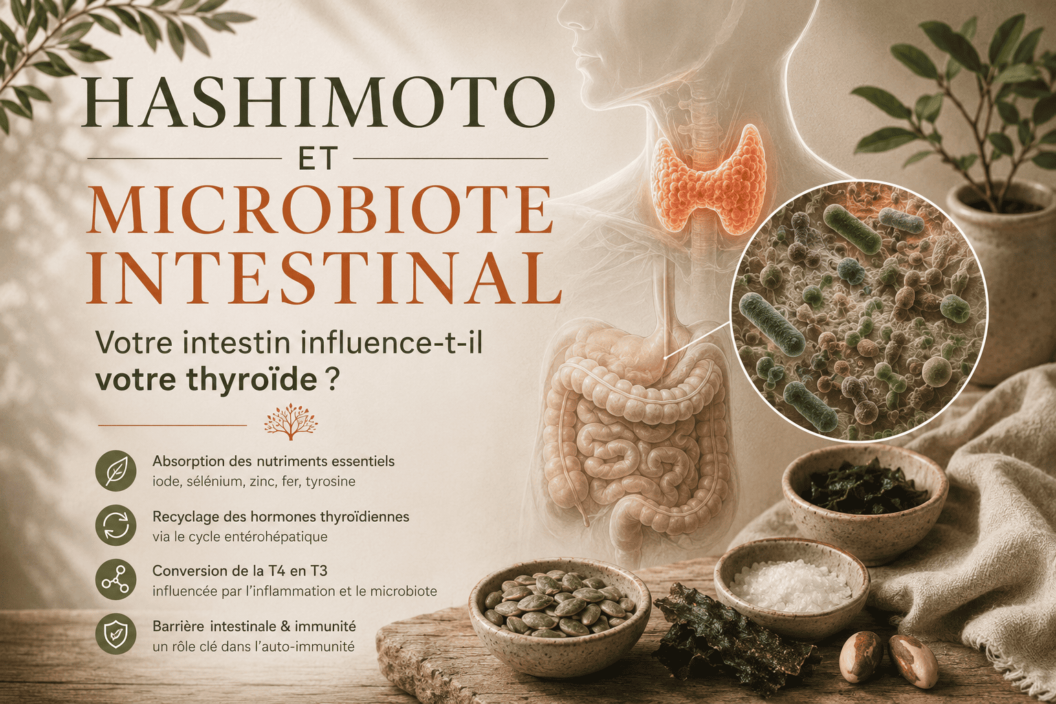 Hashimoto et microbiote intestinal